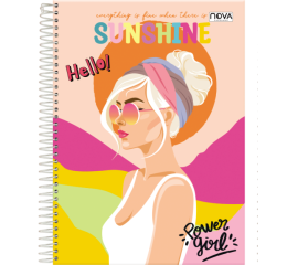 CAD.UNIV.C.D.10X1 160FLS POWER GIRL 1331-7 C/4